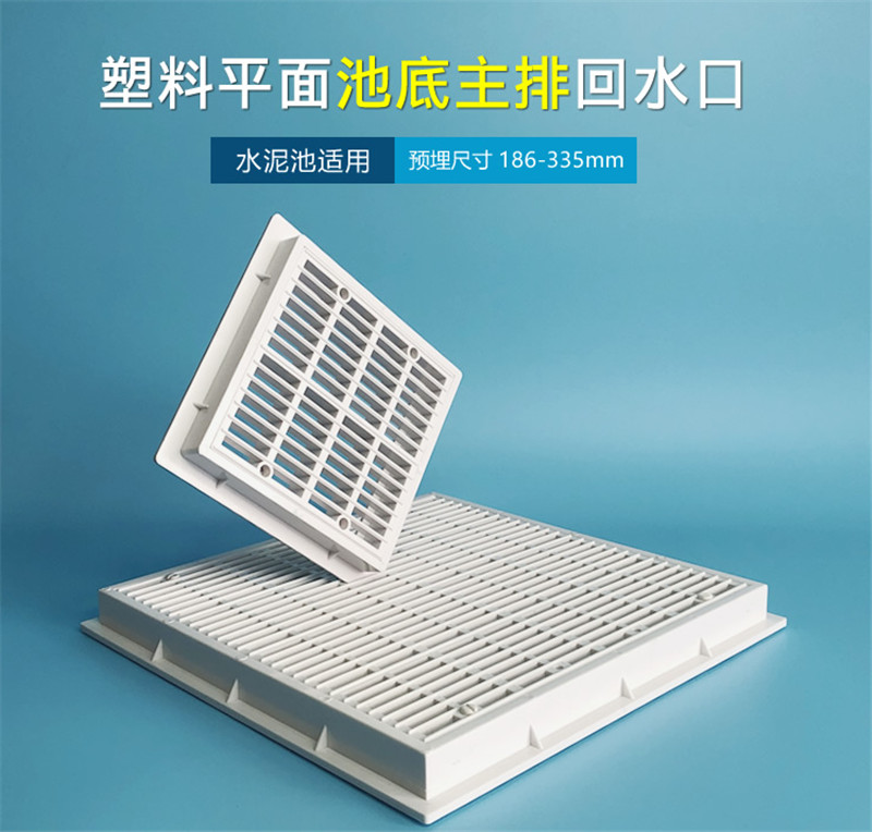 方形排水口